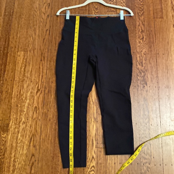 Spanx Small Petite Black Ponte Ankle Leggings - Picture 7 of 9